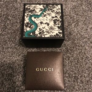 Authentic Gucci jewelry boxes
